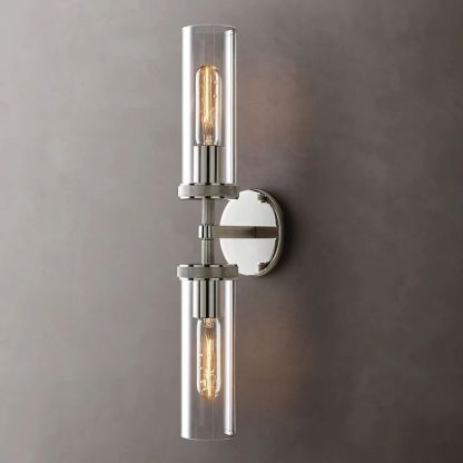 Roval Round Linear Short Wall Sconce-Fullstarlighting