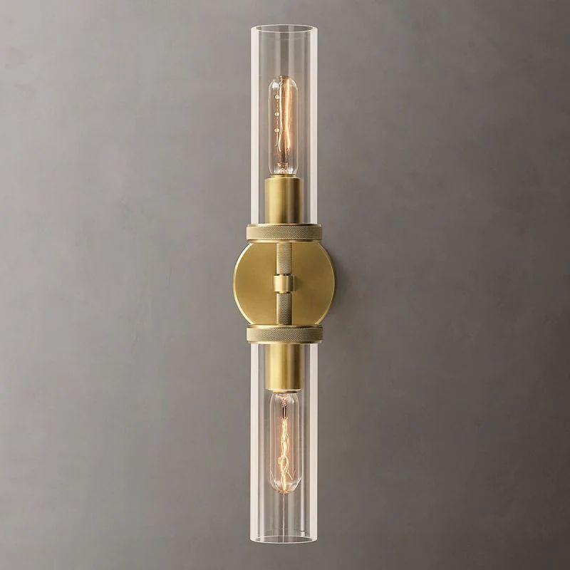 Roval Round Linear Short Wall Sconce-Fullstarlighting