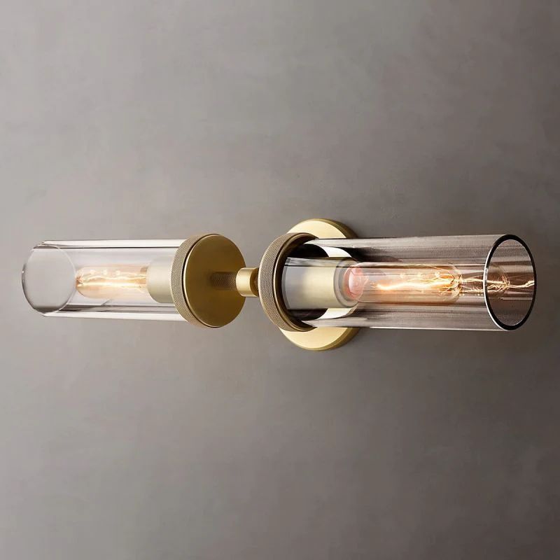 Roval Round Linear Short Wall Sconce-Fullstarlighting