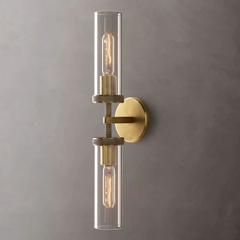 Roval Round Linear Short Wall Sconce-Fullstarlighting