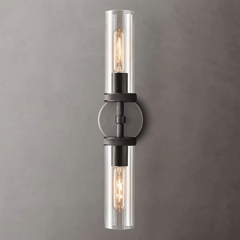 Roval Round Linear Short Wall Sconce-Fullstarlighting