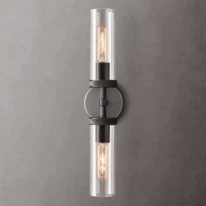 Roval Round Linear Short Wall Sconce-Fullstarlighting