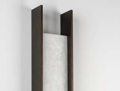 IDA Modern Natural Alabaster Linear Wall Sconce-Fullstarlighting