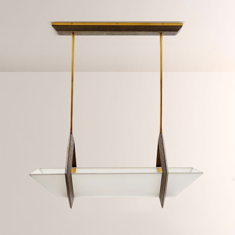 Saginaw Linen Chandelier