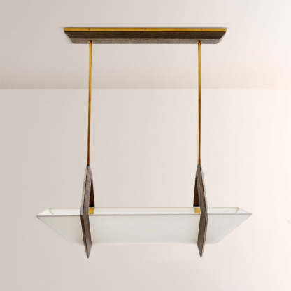 Saginaw Linen Chandelier