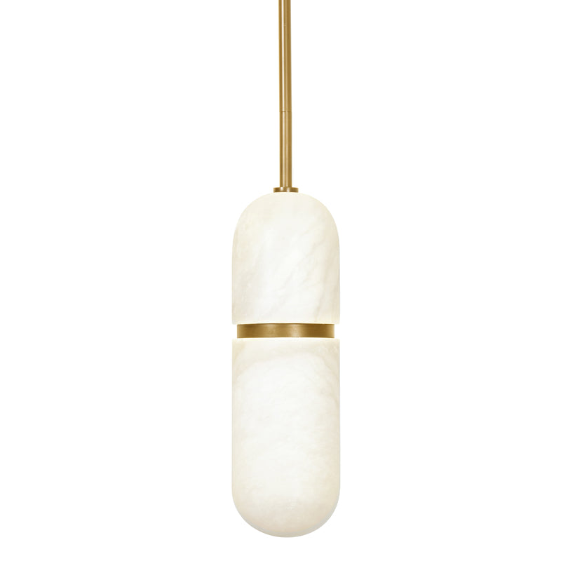 Salon Alabaster Pendant Light-Fullstarlighting