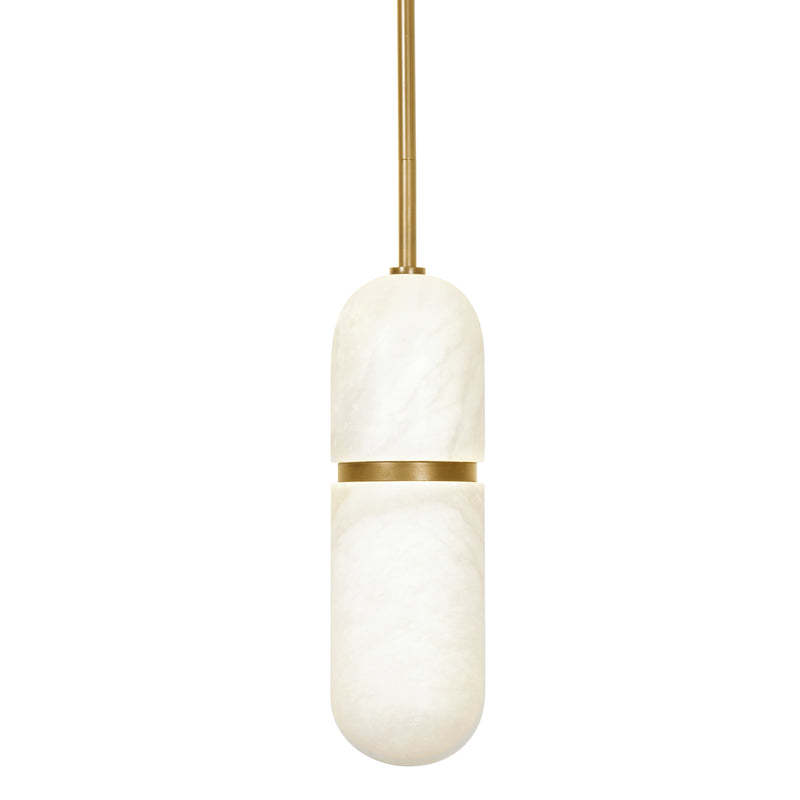 Salon Alabaster Pendant Light-Fullstarlighting