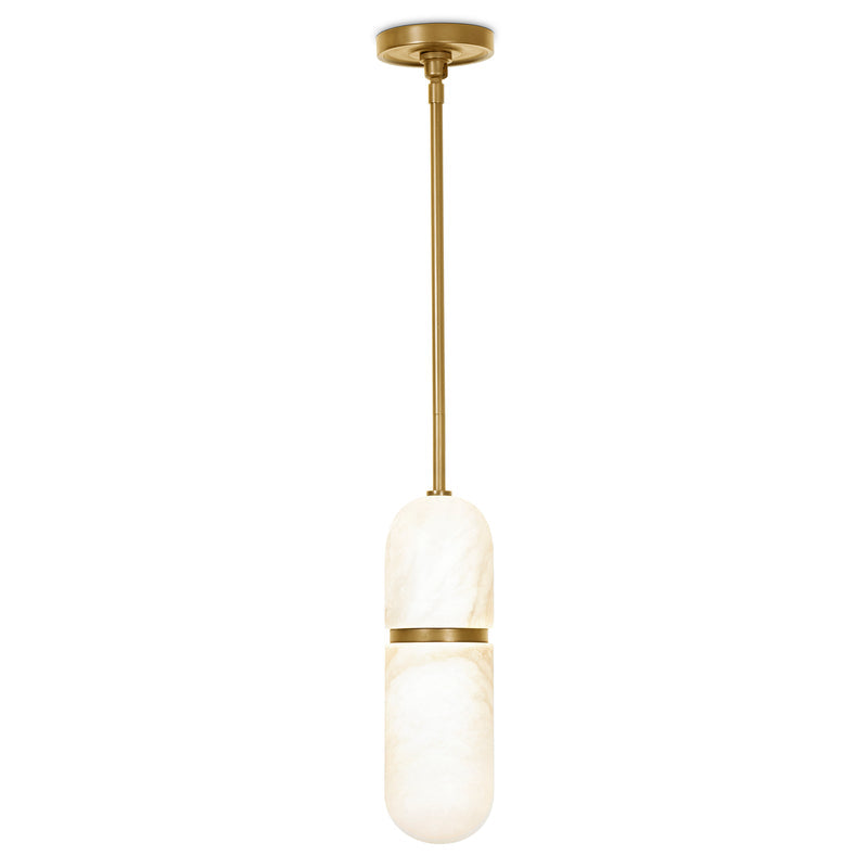 Salon Alabaster Pendant Light-Fullstarlighting