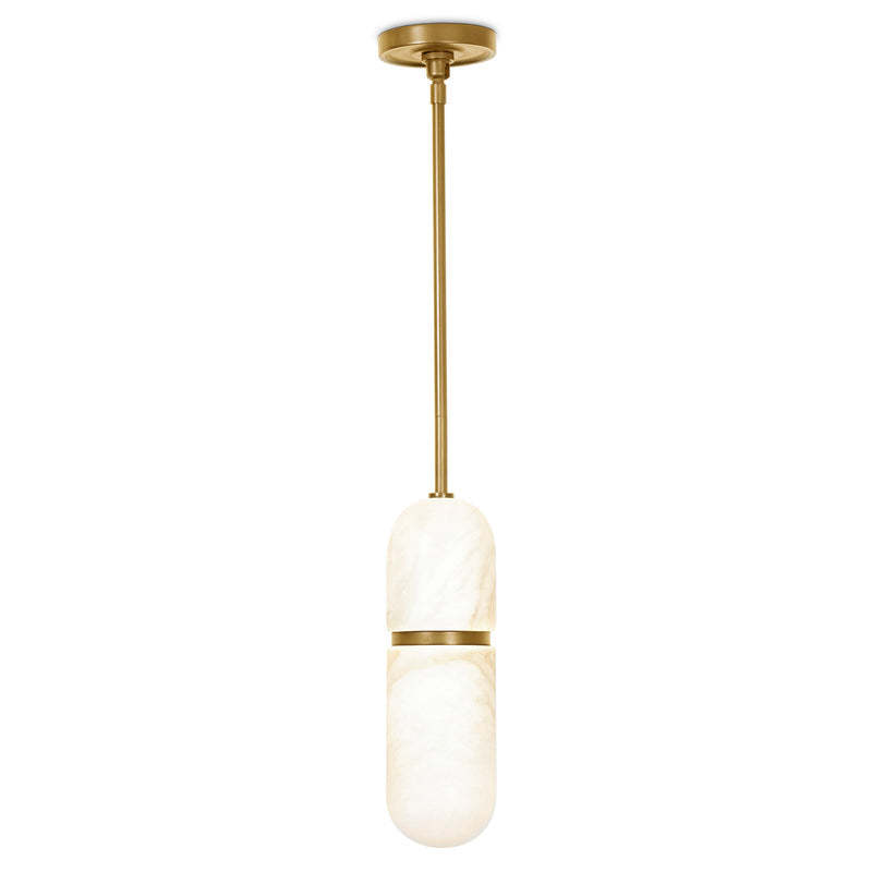 Salon Alabaster Pendant Light-Fullstarlighting