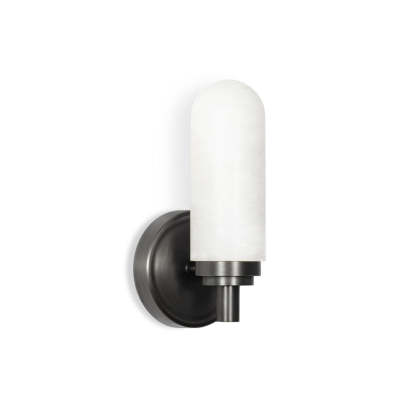 Salon Alabaster Single Sconce-Fullstarlighting