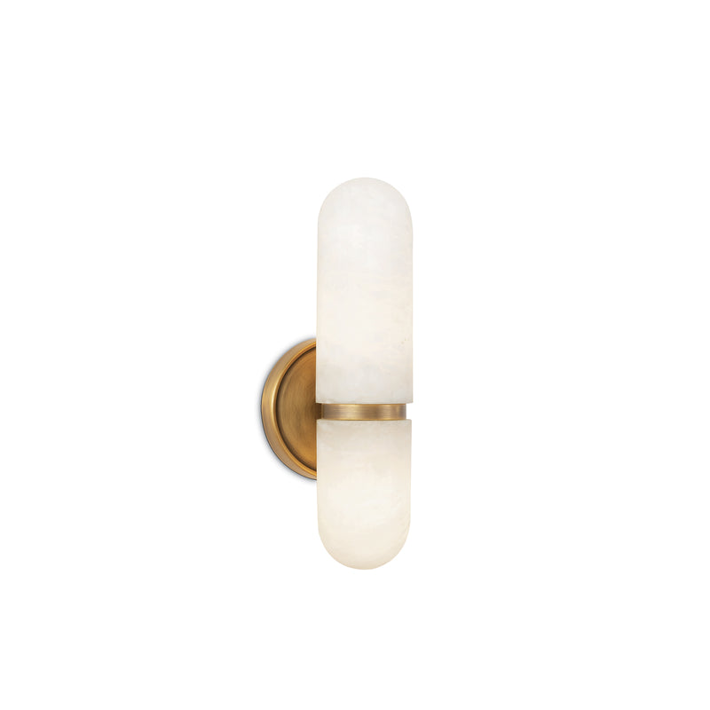 Salon Alabaster Small Sconce-Fullstarlighting