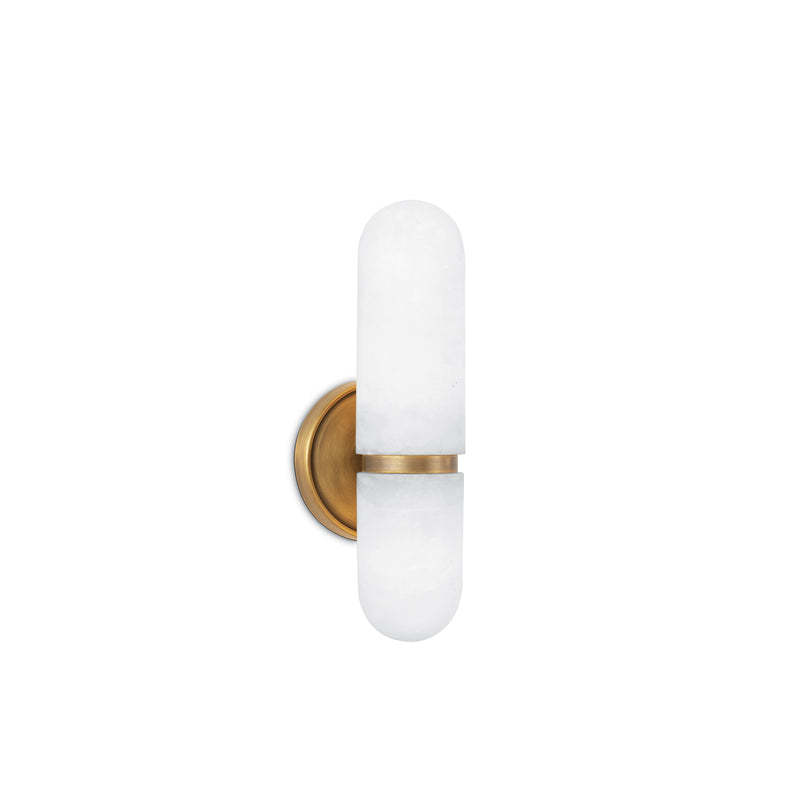 Salon Alabaster Small Sconce-Fullstarlighting