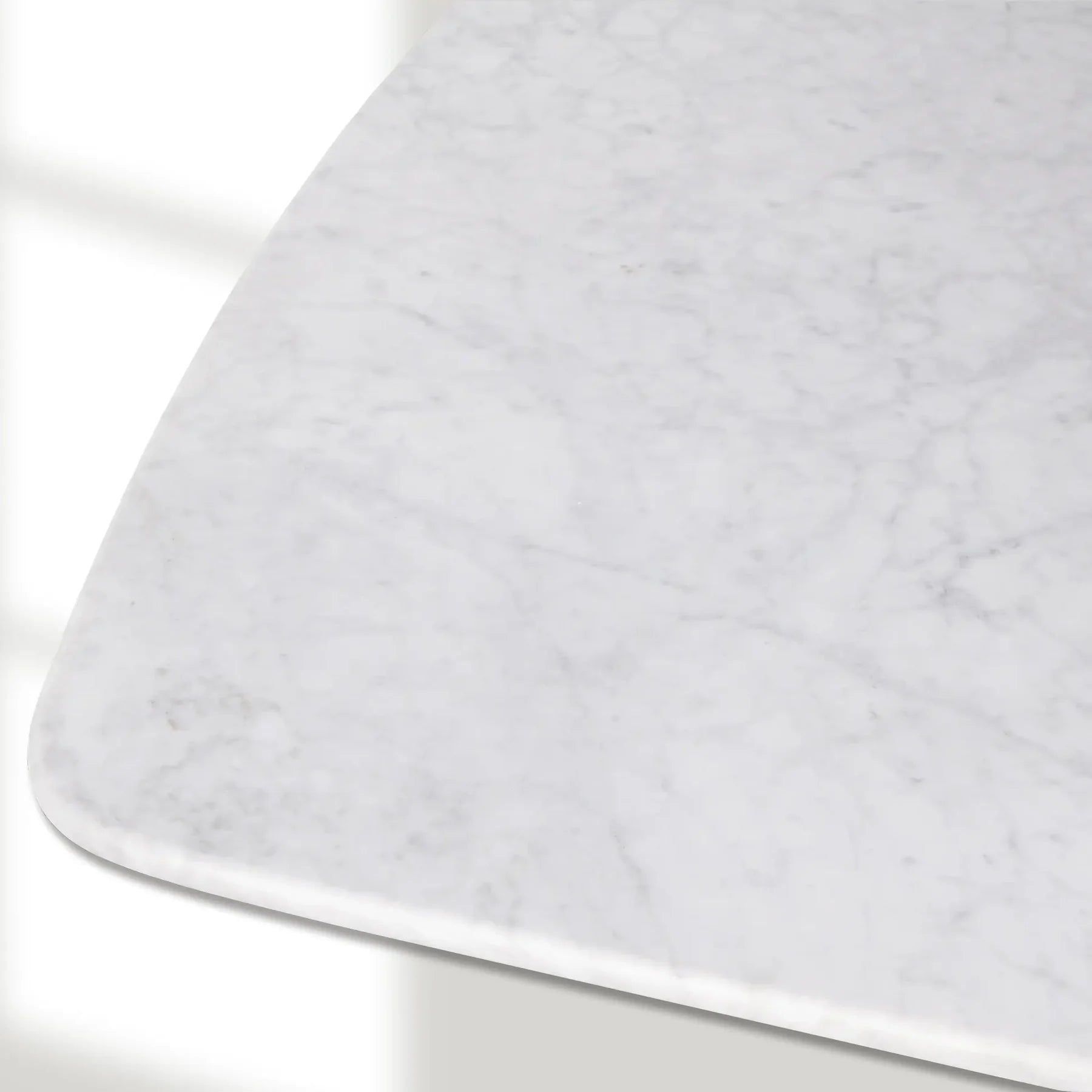 Santos Marble Top Tulip Base Dining Table-Fullstarlighting