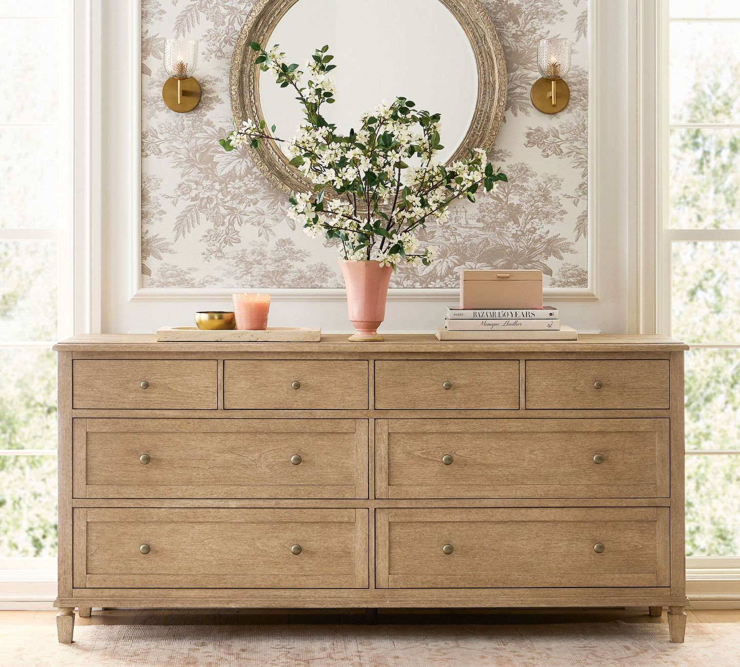 Sausalito 8-Drawer Dresser 76"-Fullstarlighting