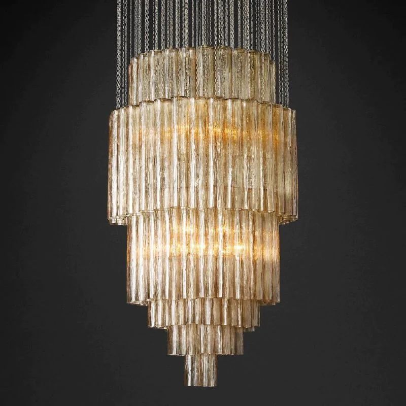 Irena Multi-Tier Round Chandelier 24''D 30''D 55''D-Fullstarlighting