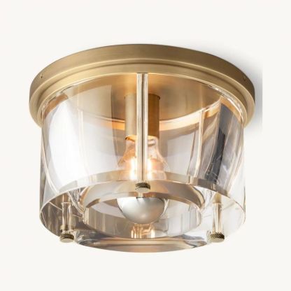 Savile Round Flushmount-Fullstarlighting