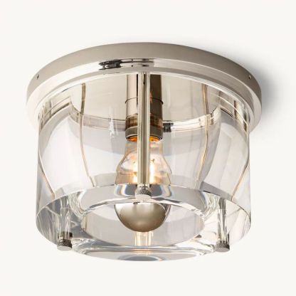 Savile Round Flushmount-Fullstarlighting