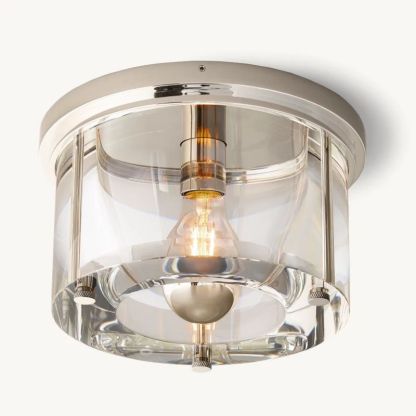 Savile Round Flushmount-Fullstarlighting