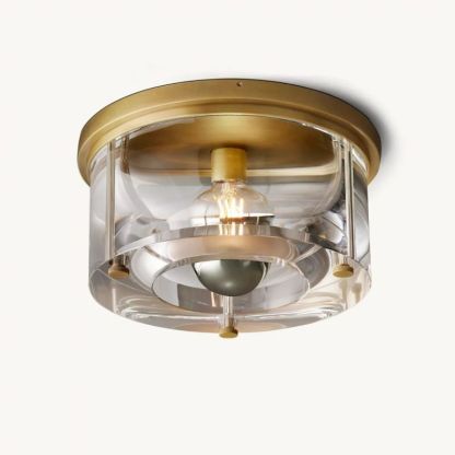 Savile Round Flushmount-Fullstarlighting