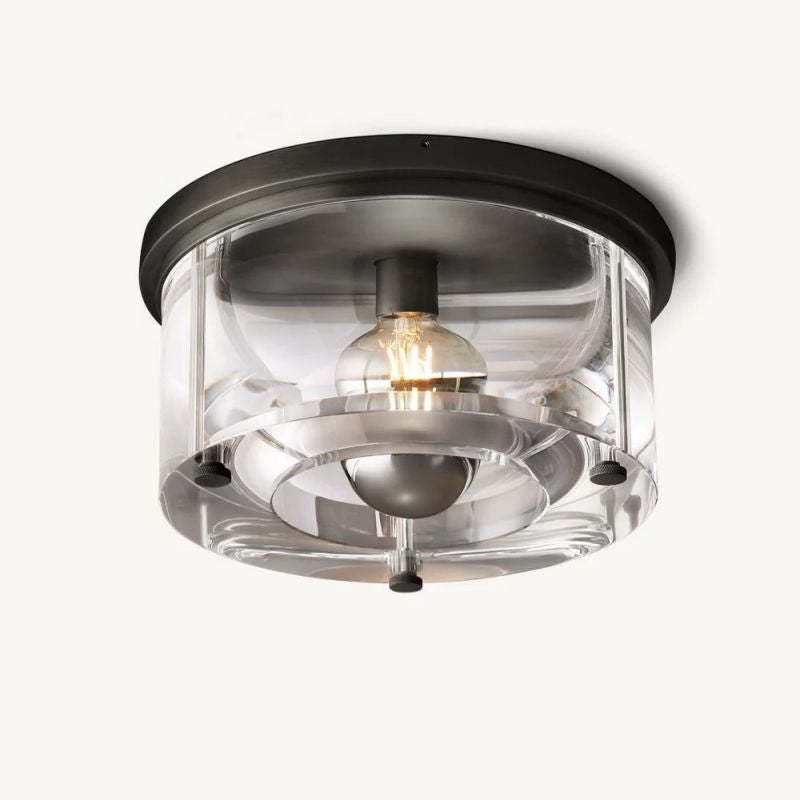 Savile Round Flushmount-Fullstarlighting