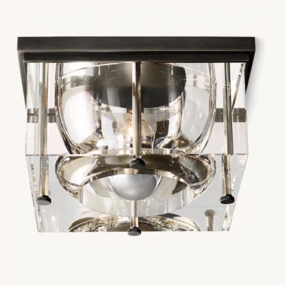 Sava Square Flushmount-Fullstarlighting