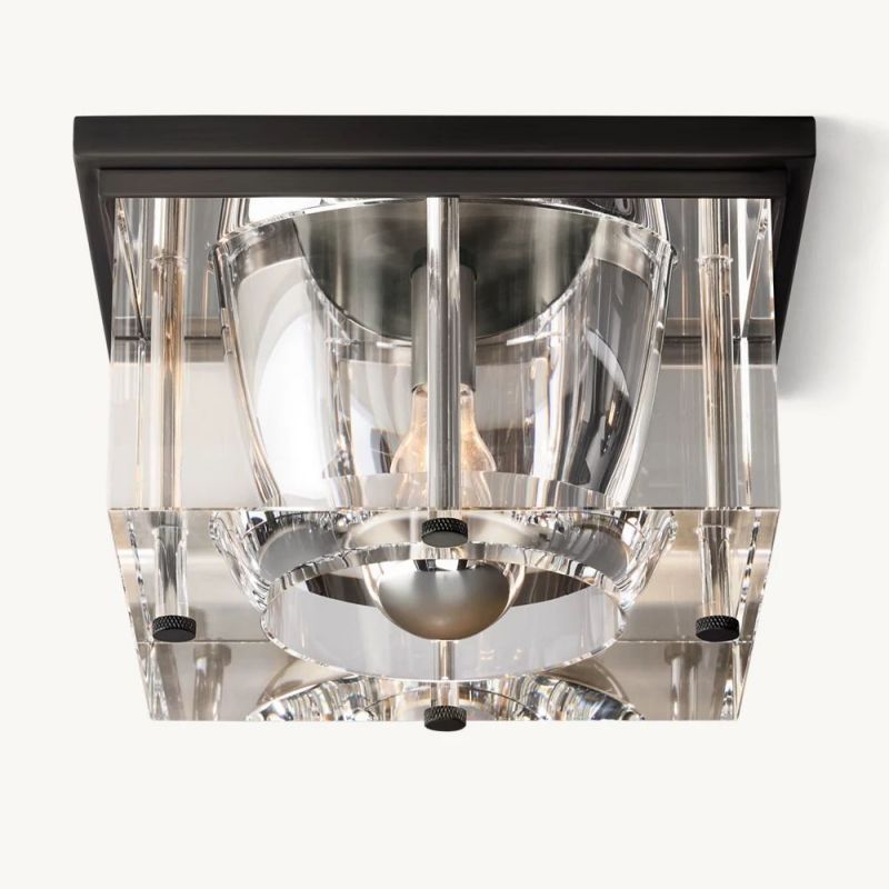 Sava Square Flushmount-Fullstarlighting