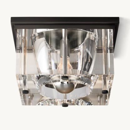 Sava Square Flushmount-Fullstarlighting