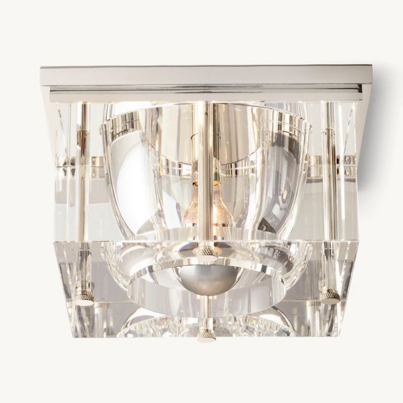 Sava Square Flushmount-Fullstarlighting