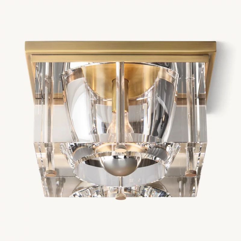 Sava Square Flushmount-Fullstarlighting