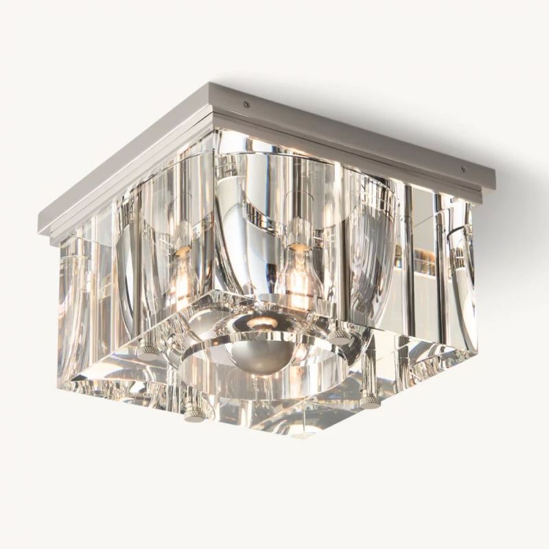 Sava Square Flushmount-Fullstarlighting