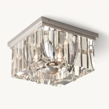 Sava Square Flushmount-Fullstarlighting