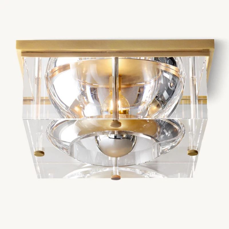 Sava Square Flushmount-Fullstarlighting