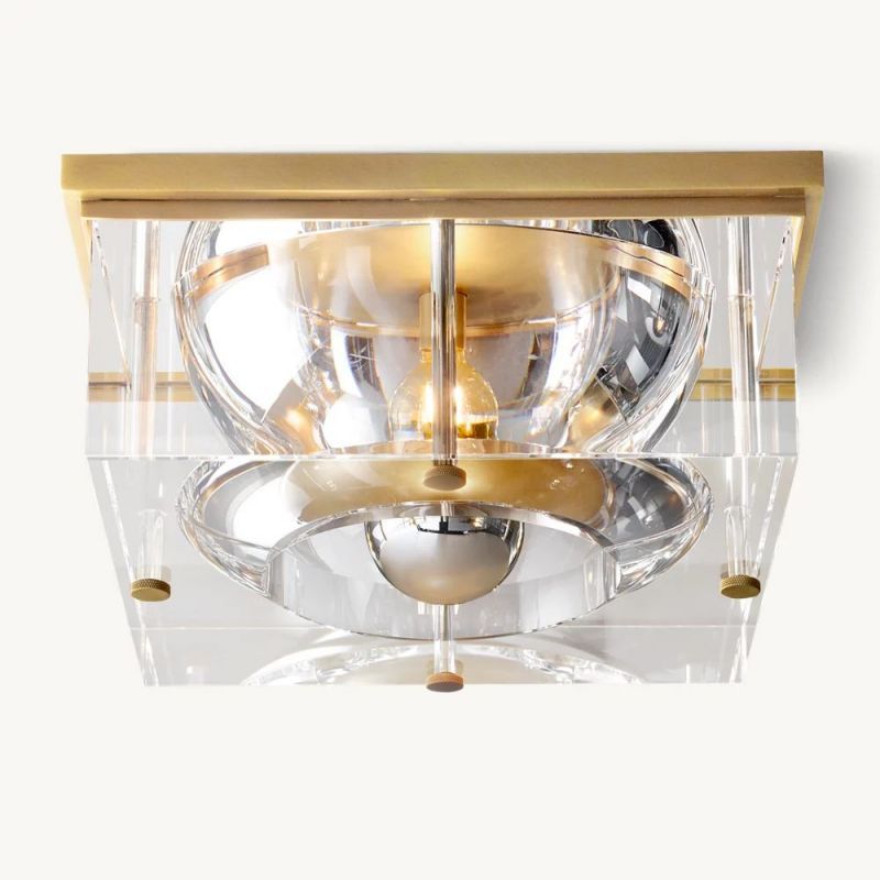 Sava Square Flushmount-Fullstarlighting