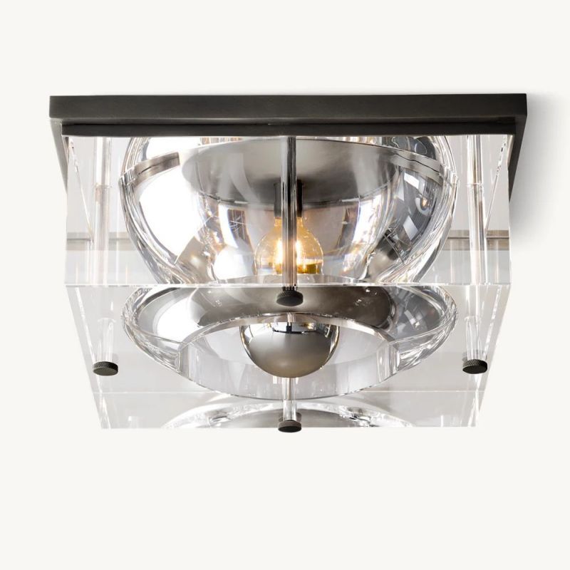 Sava Square Flushmount-Fullstarlighting