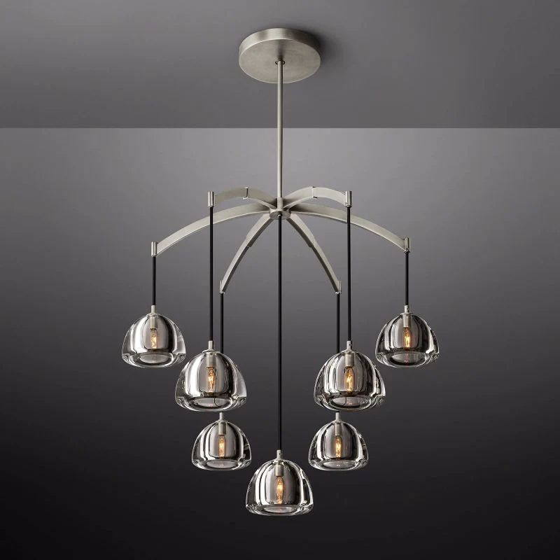 Hemisphere Round Chandelier 36''-Fullstarlighting