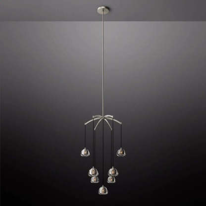 Hemisphere Round Chandelier 36''-Fullstarlighting