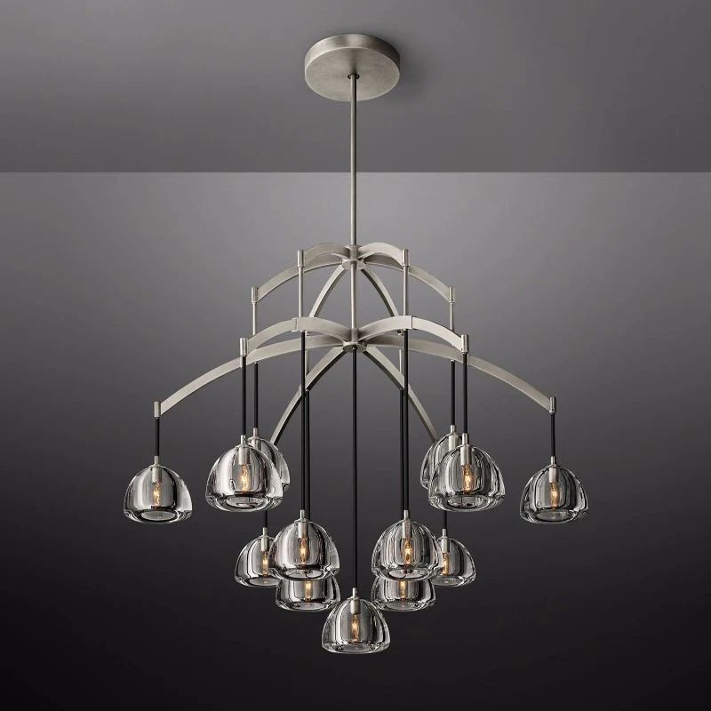 Hemisphere Round Chandelier 48''-Fullstarlighting