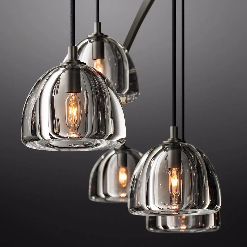 Hemisphere Round Chandelier 60''-Fullstarlighting