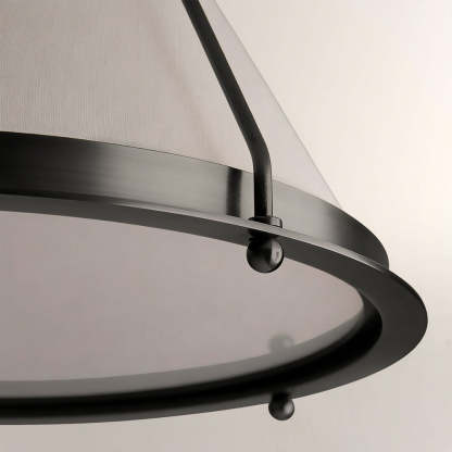 Sheirz Linen Flush Mount