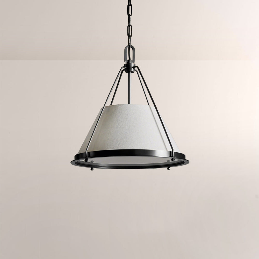 Sheirz Linen Pendant-Fullstarlighting