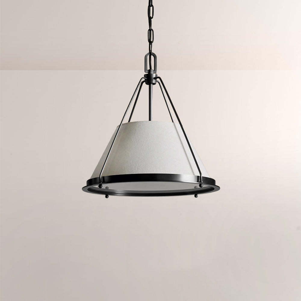Sheirz Linen Pendant-Fullstarlighting