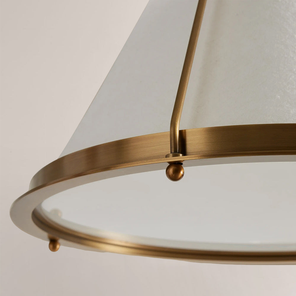 Sheirz Linen Pendant-Fullstarlighting