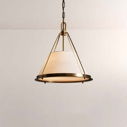 Sheirz Linen Pendant-Fullstarlighting