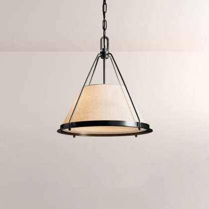 Sheirz Linen Pendant-Fullstarlighting