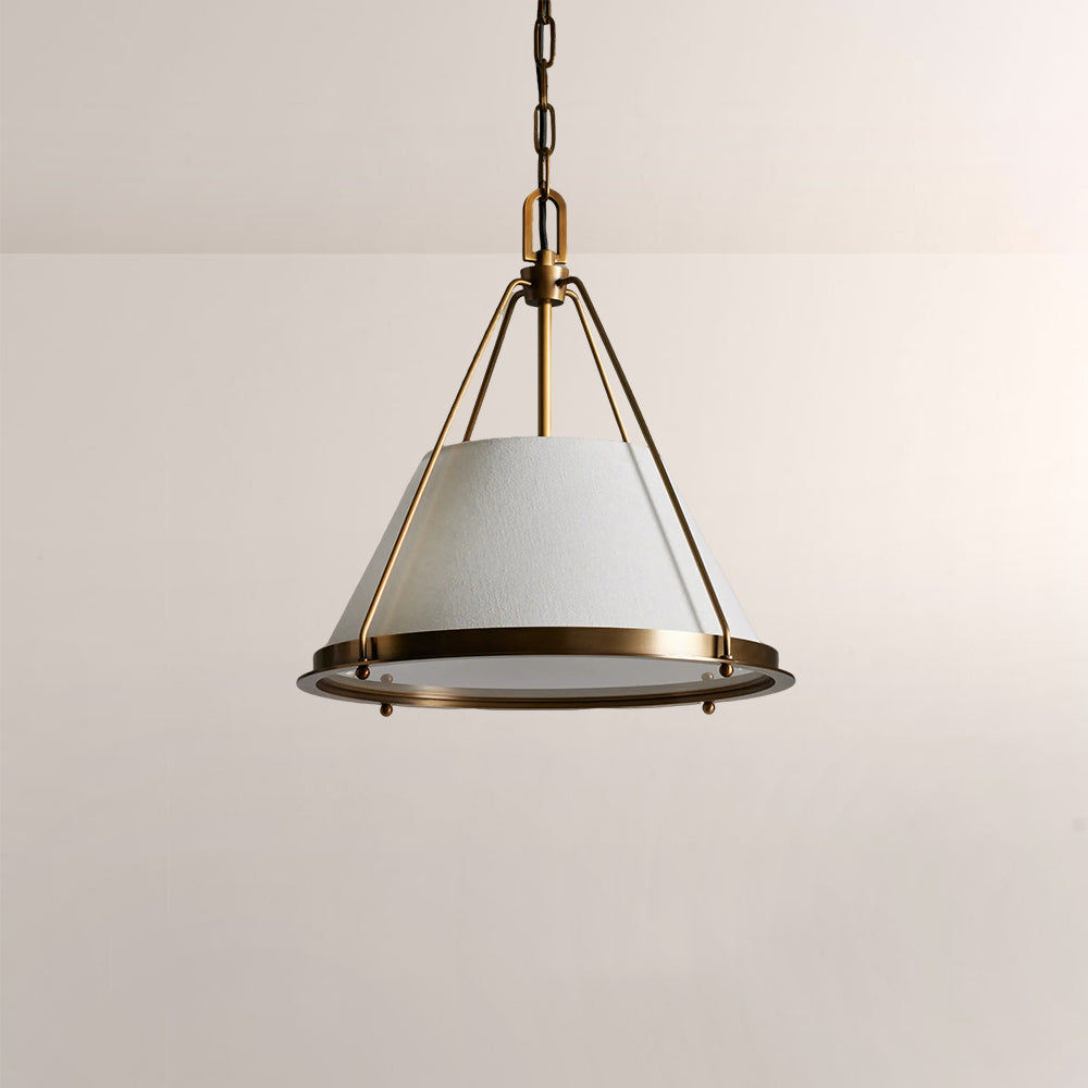 Sheirz Linen Pendant-Fullstarlighting