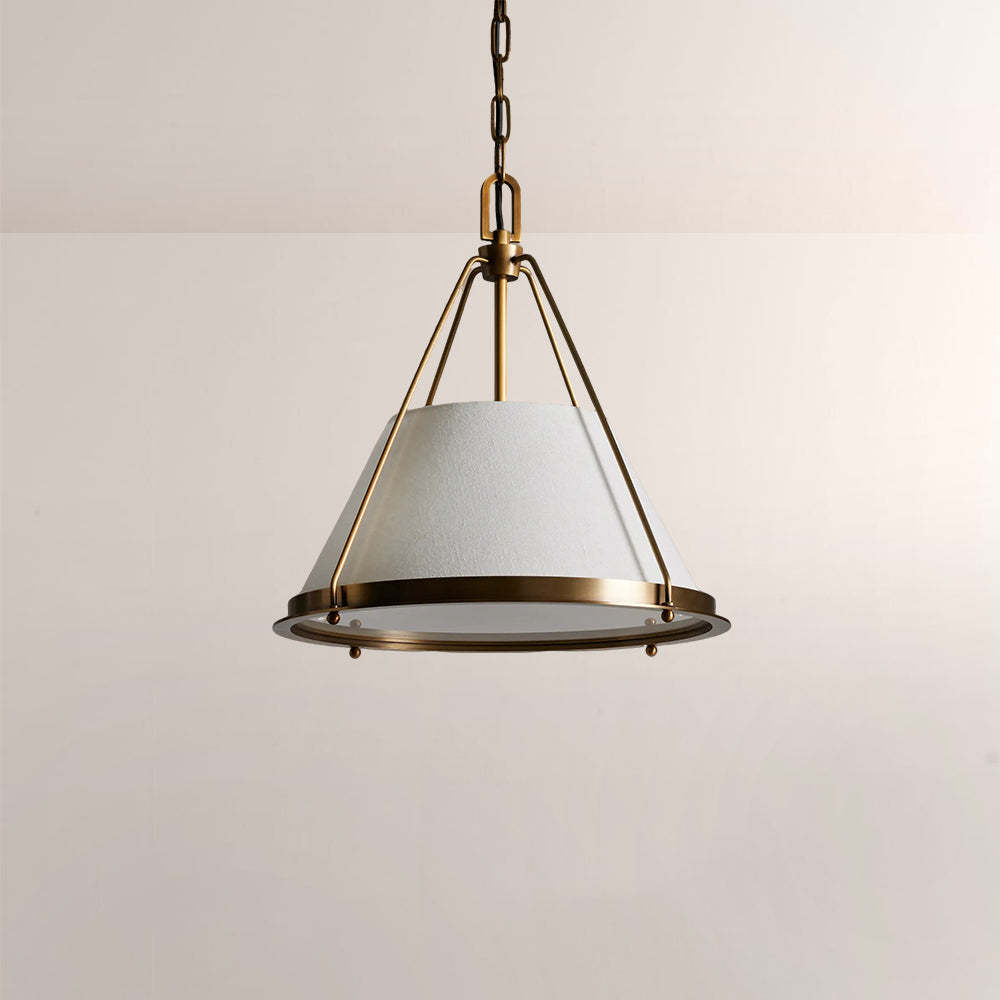 Sheirz Linen Pendant-Fullstarlighting
