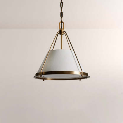 Sheirz Linen Pendant-Fullstarlighting