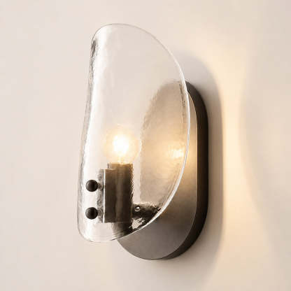 Shesara Clear Glass Sconce