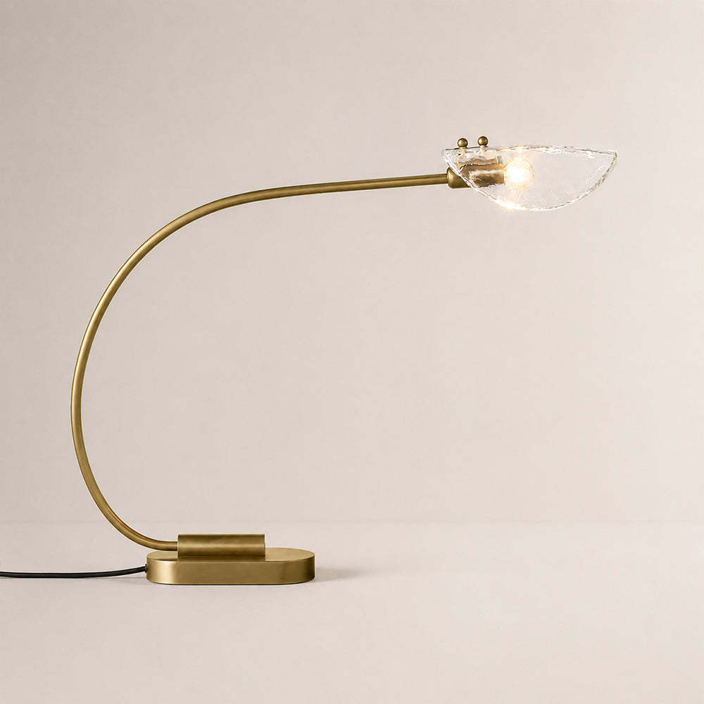 Shesara Clear Glass Table Lamp