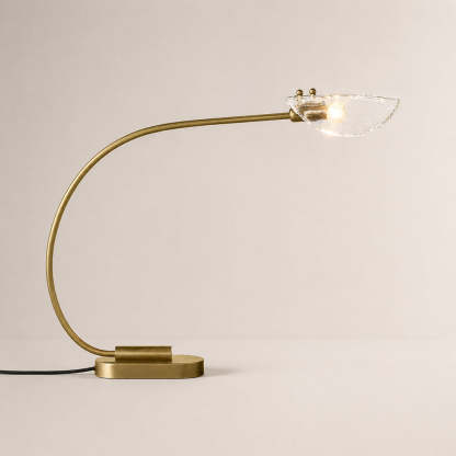 Shesara Clear Glass Table Lamp